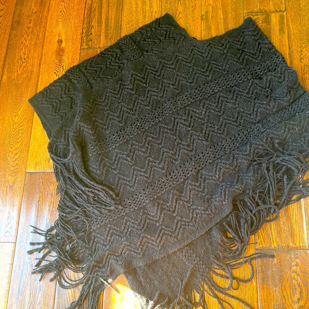 Boutique poncho!